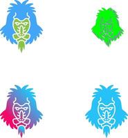 Mandrill Icon Design vector