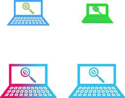 Unique Find on Internet Icon Design vector