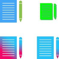 Write Feedback Icon Design vector