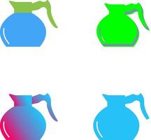 Coffee Pot Icon Design vector