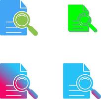 search Icon Design vector