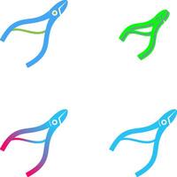 Nippers Icon Design vector