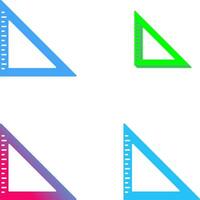 Set Square Icon Design vector