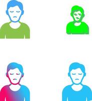 Conict Icon Design vector