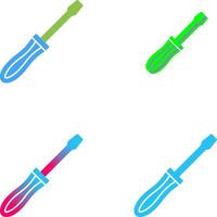 Screwdriver Icon Design vector