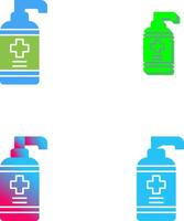 Antiseptic Icon Design vector