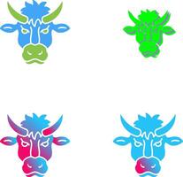 Bison Icon Design vector