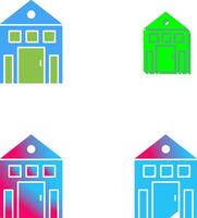 Building Icon Design vector