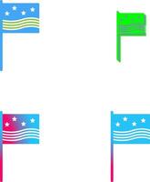 Flags Icon Design vector