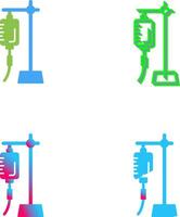 Saline Icon Design vector