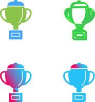 Trophy Icon Design vector