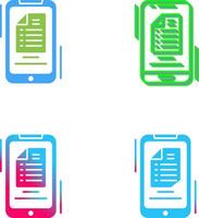 To Do List Icon Design vector