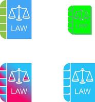 Law and Order Icon Design vector