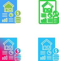 Loan Icon Design vector