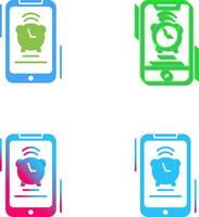 Alarm Icon Design vector