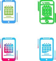 Calendar Icon Design vector