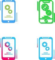 Setting Icon Design vector