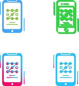 modelo código icono diseño vector