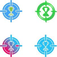 Target Icon Design vector