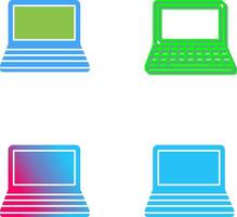 Laptop Icon Design vector