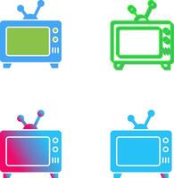 diseño de icono de televisión vector