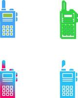 Walkie Talkie Icon Design vector