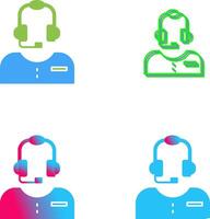 Customer Service Icon Design vector