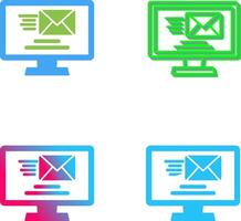 Mail Icon Design vector