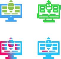 Scroll Icon Design vector