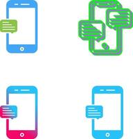 Chat Icon Design vector