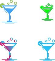 Cocktail Icon Design vector