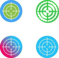 Target Icon Design vector