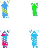 Fireworks Icon Design vector