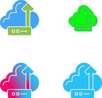 Cloud Icon Design vector