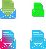 Mail Icon Design vector