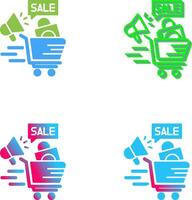 Sale Icon Design vector