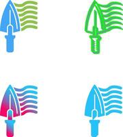 Trowel Icon Design vector