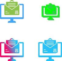 Mail Icon Design vector