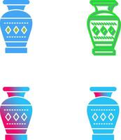 Vase Icon Design vector