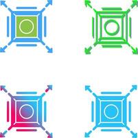 Maximize Icon Design vector