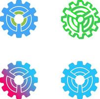 Settings Icon Design vector
