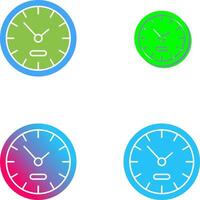 Clock Icon Design vector