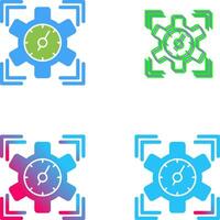SEO Perfomance Icon Design vector