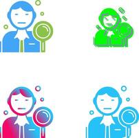 Candidate Icon Design vector