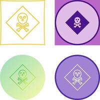 Poisonous Gas Icon Design vector