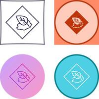 Environment Hazard Icon Design vector