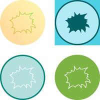 Unique Explosion Icon Design vector