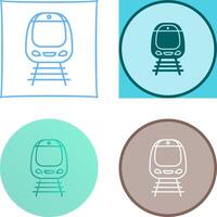 Train Icon Design vector