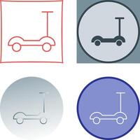 Scootie Icon Design vector