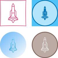 Rocket Icon Design vector